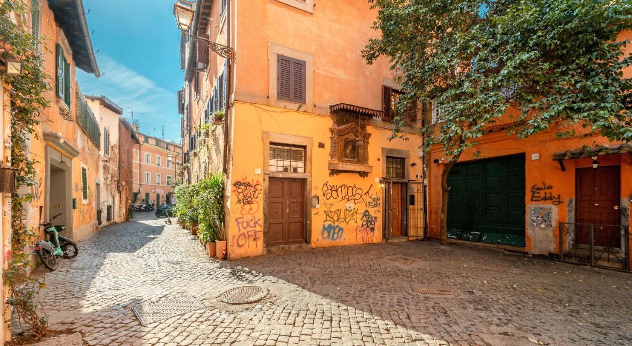 Old Trastevere Studio Rom Exteriör bild